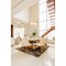 Z-Lite Counterpoint Chandelier, 5-Light, 24 In.W x 10.5 In.H, Modern Gold/White 495P24-MGLD - alternate 2